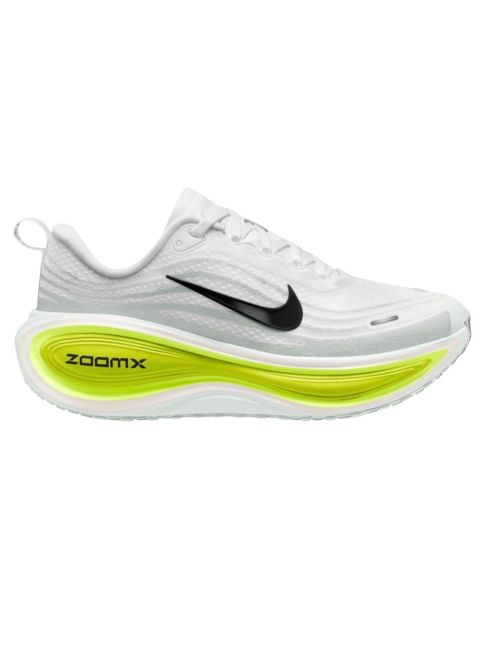 Nike Womens Vomero Plus RIGHT SHOE ONLY White Black Cyber Running Shoes 9.5 NEW